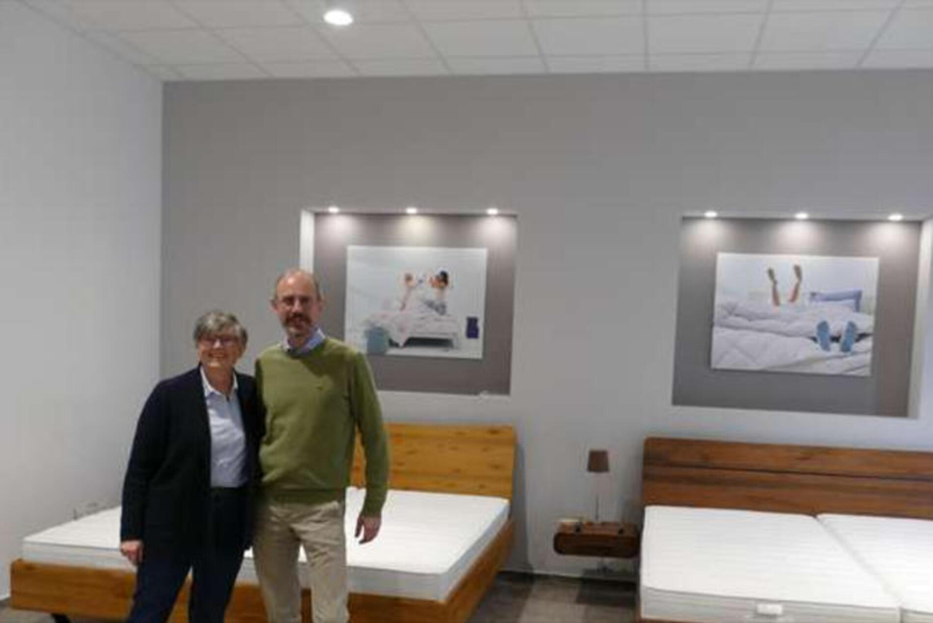 Jan und Brigitta Lienenkämper führen das Bettenhaus Lienenkämper in Meinerzhagen für gesunden Schlaf