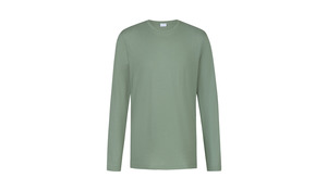 Herren Nachtwäsche Langarm T-Shirts - weich und bequem